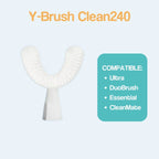 view of the Brush Head Clean240 (replacement) - for Ultra, Essential, DuoBrush & CleanMate from Y-Brush
